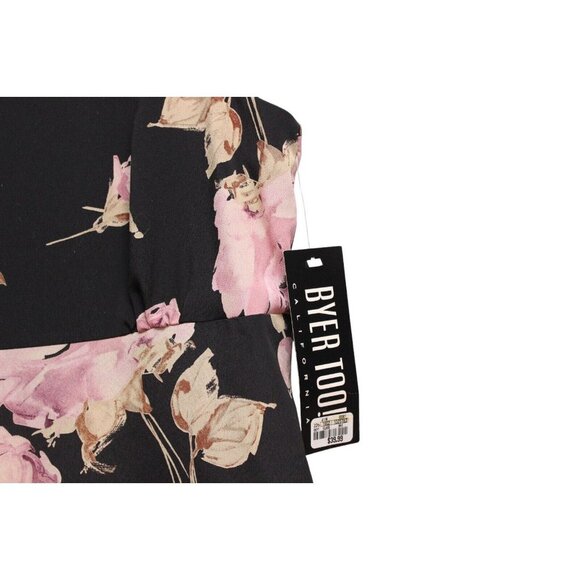 NWT Vintage Y2K Byer Too! Maxi Dress Size 5 Dainty Feminine Floral Grunge 90s - Picture 6 of 15